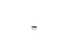 LineaVZ Barbecue portatile bianco a pellet Happy LineaVZ 35x35x23 cm
