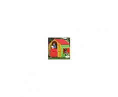 CAP40 Casetta gioco bimbi in resina termoplastica cm 102x90x109h