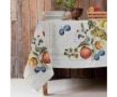 EverGreenWeb Tovaglie di Varie Misure o Elegante Set di 4 Strofinacci da Cucina 50x70cm in Cotone 100% NATURALE con Design Moderno FRUTTA