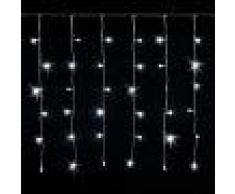 Luci Da Esterno Tenda 2,4 x 0,7 metri, 96 LED di colore bianco freddo, giochi di luce automatici