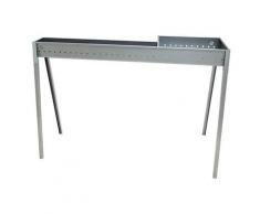 Cuoci Arrosticini Con Barbecue A Carbone 120 Cm Lisa Luxury Torino Grill 80+40