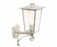 Lampada Applique Lanterna In Alto Colore Bianco E Oro Per Esterno Linea White Livos