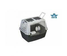 Trasportino Per Cani E Gatti 80x58,5x62 Cm Omologato Iata Telli Flyme Grigio