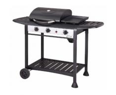 Barbecue A Gas Gpl 3 Fuochi Taddei Elite Nero