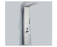 Pannello Colonna Doccia Idromassaggio In Acciaio Spazzolato Bonussi Austin Inox