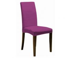 Set 2 Coprisedie Elasticizzati In Poliestere Fazzi Fucsia