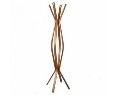 Appendiabiti A Stelo In Legno 4 Braccia 60x60h178cm Adami Noce