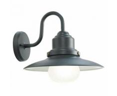 Lampada Applique In Basso Colore Grigio Per Esterno Linea Fisher Sovil