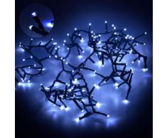 Luci Di Natale 1000 Led 20m Bianco Freddo Da Esterno Adami