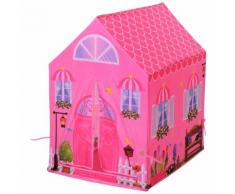Tenda Casetta Per Bambini 93x69x103 Cm Benzoni Principessa Rosa