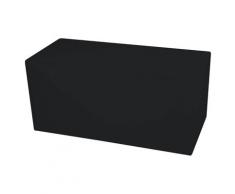 Panca In Ecopelle 90x42x44 Cm Avalli Nera