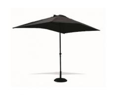 Ombrellone Quadrato Da Giardino In Alluminio 3x3m Soriani Nero