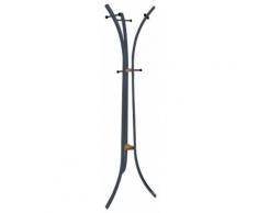 Appendiabiti Da Terra 60x53x176 Cm In Acciaio Motti Amon Grigio