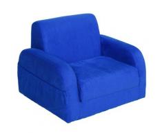 Poltroncina Letto Per Bambini 51x45x38 Cm Benzoni Blu