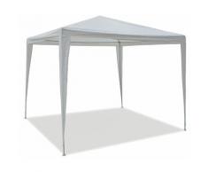 Gazebo Da Giardino In Metallo 3x3m Soriani Bianco