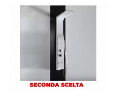 Pannello Colonna Doccia Idromassaggio In Abs Ginelli Relax Bianco Opaco Seconda Scelta