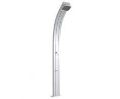 Doccia Solare Da Esterno Giardino 30l Miscelatore E Lavapiedi Arkema Spring Inox Paint
