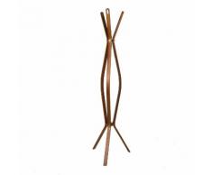 Appendiabiti A Stelo In Legno 3 Braccia 60x60h178cm Adami Noce