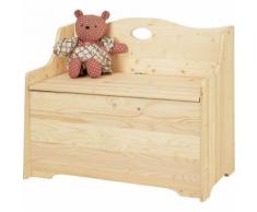 Cassapanca Baule In Legno Abete Grezzo 85x43x70cm Fumer Uno
