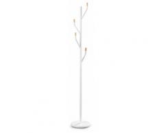 Appendiabiti Da Terra Ø36x175 Cm In Metallo Fumer Spring Bianco