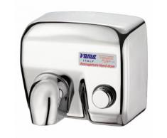 Asciugamani Elettrico Antivandalo Con Pulsante 2400w Vama Ariel Lp Acciao Inox Lucido