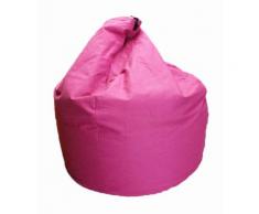 Poltrona A Sacco Pouf In Cotone Fucsia Avalli