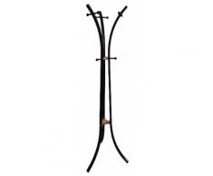 Appendiabiti Da Terra 60x53x176 Cm In Acciaio Motti Amon Nero
