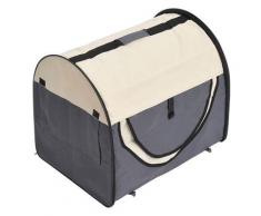 Trasportino Per Cani E Gatti Pieghevole 46x36x41 Cm Riotti Grigio