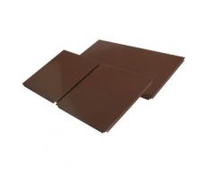 Coppia Di Pannelli Laterali E Schienale Scaffale Marroni 40cm Tosini E-sib80b