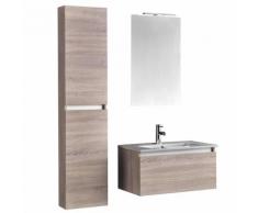 Mobile Da Bagno Sospeso Ibiza 12 Tabacco Chiaro Tft