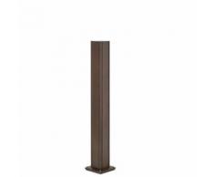 Lampada Palo Paletto Per Giardino Colore Corten Per Esterno Linea Three Livos