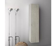 Mobile Da Bagno Sospeso In Melamina Antigraffio 160x32x35cm Tft Luna Rovere Naturale