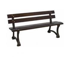 Panchina Da Giardino Terrazzo 2 Posti In Ghisa E Legno Bauer Parco Magnum