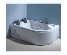 Vasca Da Bagno Idromassaggio Rettangolare 170x115 Cm Carnelli Havana