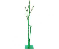 Appendiabiti Da Terra 33x33x180 Cm In Ferro Battuto Vasconi Bamboo Verde