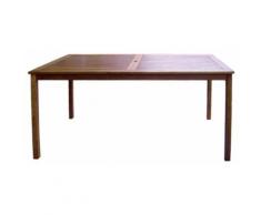 Tavolo Rettangolare Da Giardino 150x90 Cm In Legno Di Acacia Morel