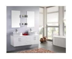 Mobile Bagno Sospeso 150 Cm White Lion Carnelli Bianco