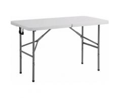 Tavolo Catering Fisso Rettangolare Bianco Tosini Cz122