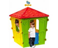 Casetta Gioco Per Bambini In Resina 108x108x152cm Bauer