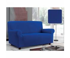Copridivano Elasticizzato In Tessuto Blu Elettrico Fazzi 2 Posti