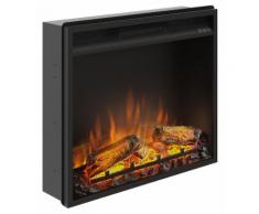 Camino Elettrico Da Incasso Effetto Fiamma 1500w Tagu Powerflame