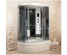 Box Doccia Idromassaggio Multifunzione 115x90 Cm Vasca Vorich Florence2 Lato Destro