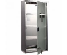 bianco Armadietto medicinali cassetta farmaci con 2 ripiani bagno corridoio 31 x 11 x 36 cm colore