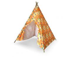 Casetta Tenda Indiana Per Bambini In Bamboo E Poliestere Tepee
