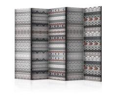Paravento 5 Pannelli - Ethnic Design Ii 225x172cm Erroi