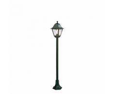 Lampada Palo Paletto Per Giardino Colore Nero Per Esterno Linea Mini Quadrata Sovil
