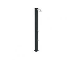 Doccia Solare Da Giardino 40l Miscelatore E Lavapiedi Arkema Big Jolly Grigio Antracite