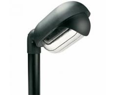 Lampada Testa Palo Ovale In Basso Colore Nero Da Esterno Linea Residence Sovil