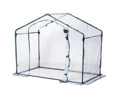 Serra Da Giardino In Pvc Trasparente 180x105x150 Cm Miozzi