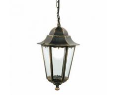 Lampada Sospesa Colore Nero E Oro Per Esterno Linea Merlet Sovil